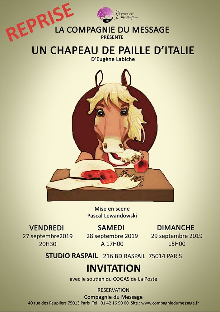 Affiche Chapeau de paille d'Italie