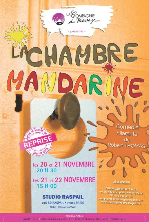 Affiche Chambre mandarine