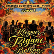 Klezmer tzigane 2026 10 25